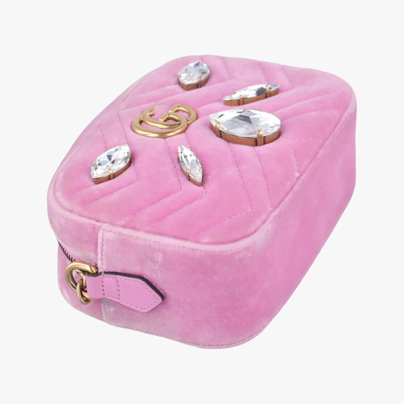 GG Marmont Pink velour C02882616GGマーモント ピンク ベロア 448065 C02882616