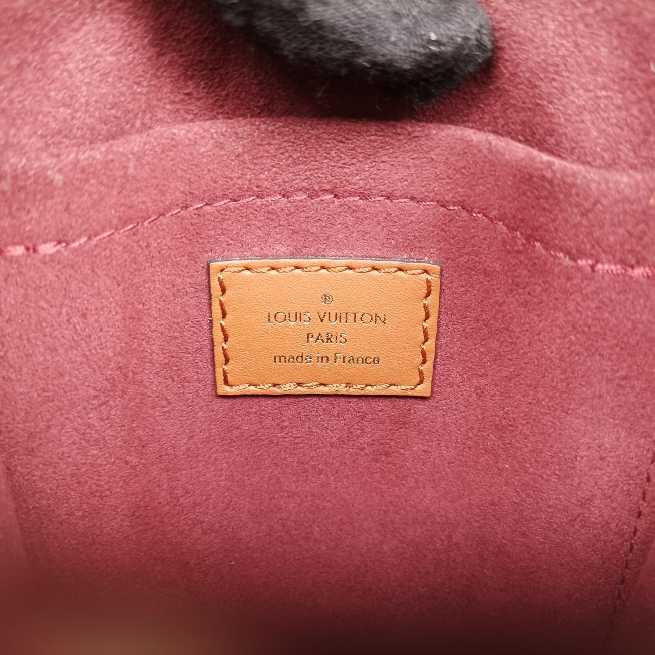 SINCE1854 Petit Sac Plat 2020AWbordeaux×brownMonogram jacquardM69846SP3260 ICチップSINCE1854 プティット サックプラ 2020AWボルドー× ブラウンモノグラム ジャカードM69846SP3260 ICチップ