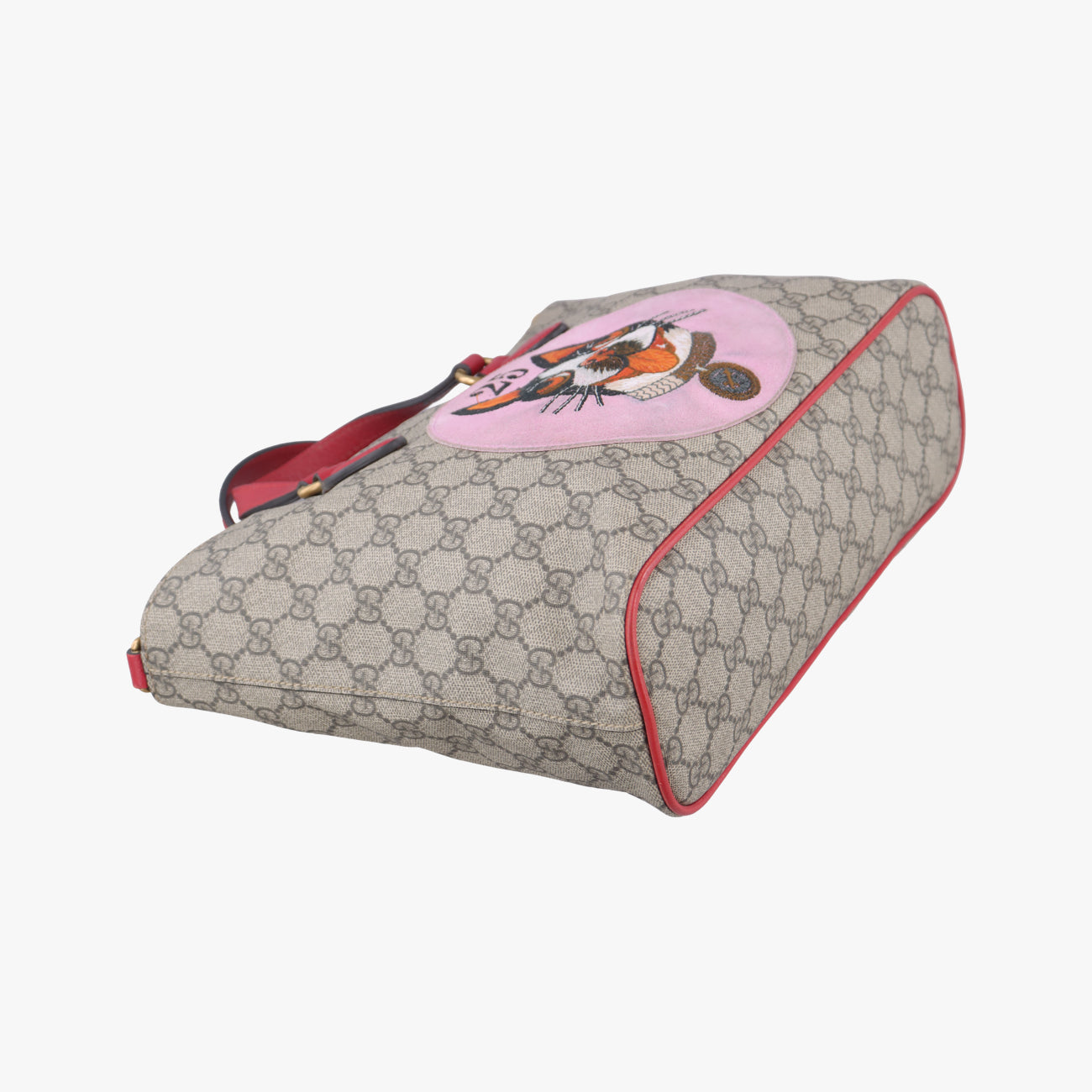 GG Supreme Bosco PATCHED beige×Multicolour PVC coated canvas A023864158GGスプリーム ボスコパッチ ベージュ×マルチカラー PVCコーティングキャンバス 473887 A023864158