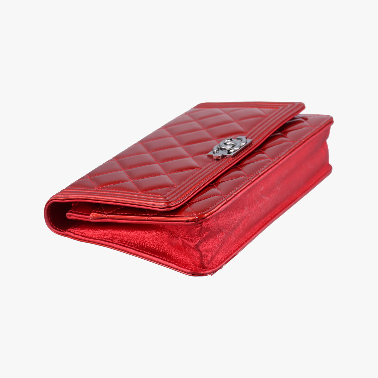 BOY CHANEL Red Patent 19500991ボーイシャネル レッド パテント A68911 19500991