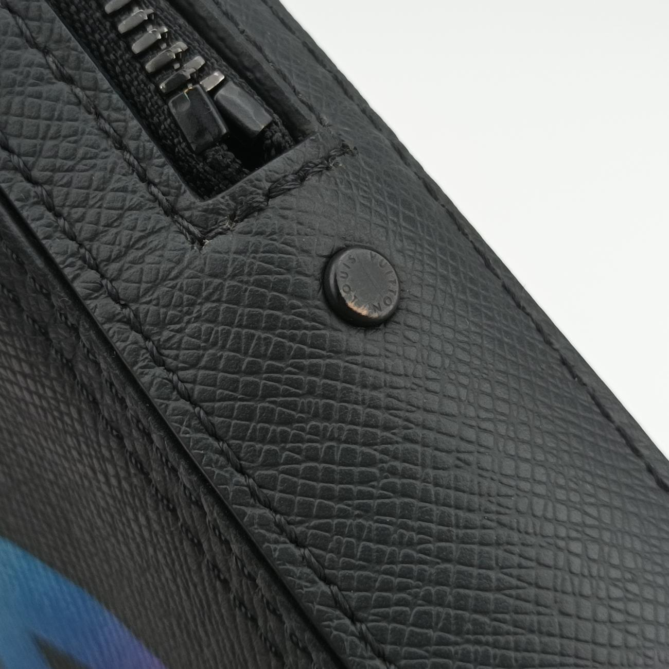 Danube Messenger black×RAINBOW Taiga CA1189 ICチップダヌーブメッセンジャー ブラック×レインボー タイガ M30332 CA1189 ICチップ