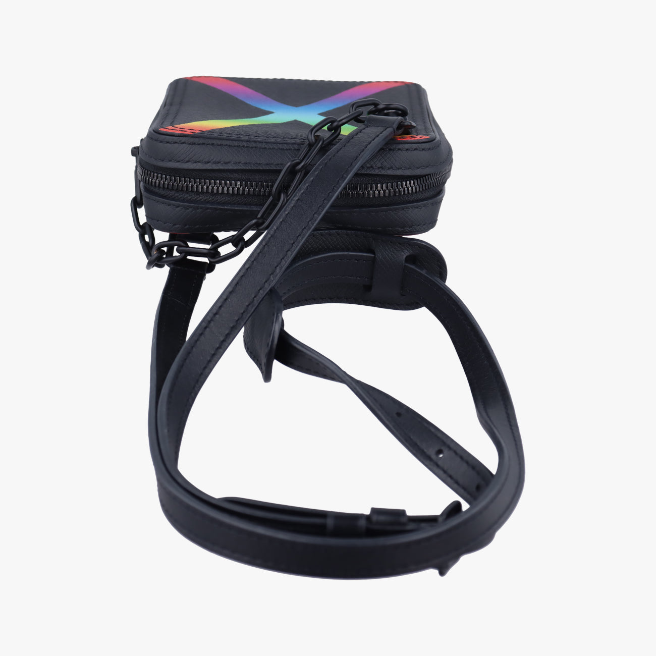 Danube Messenger black×RAINBOW Taiga CA1189 ICチップダヌーブメッセンジャー ブラック×レインボー タイガ M30332 CA1189 ICチップ