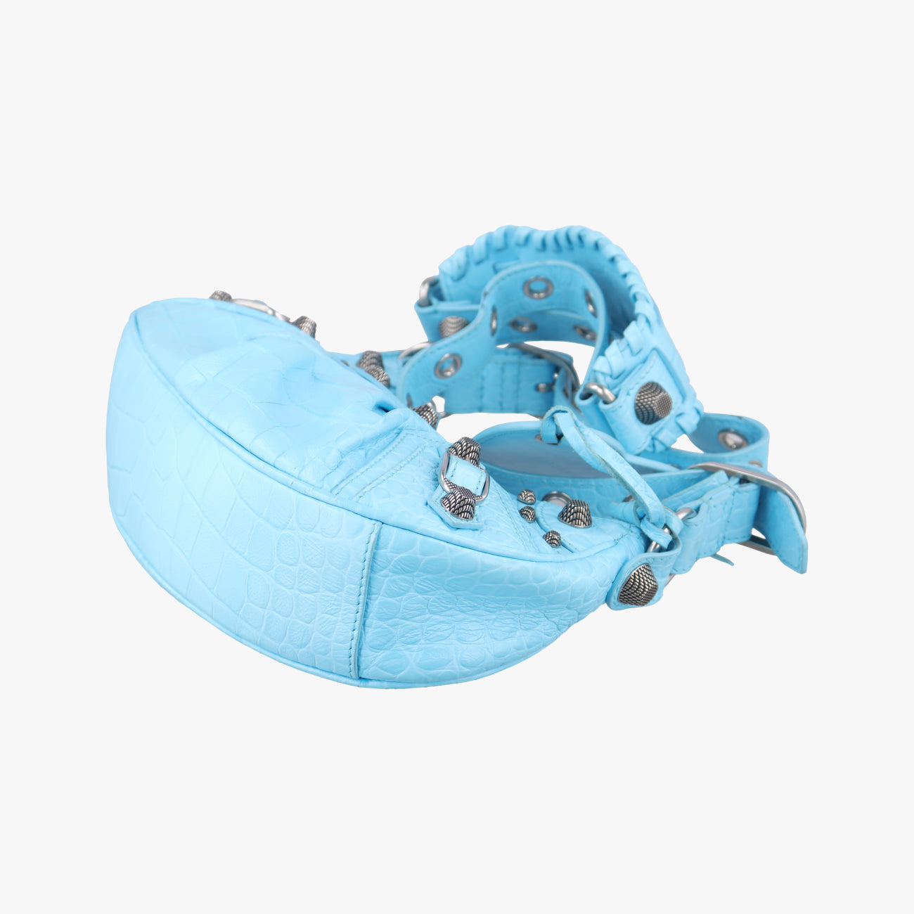 Le Cagole Blue lambskin 671309.4809.P.640167ルカゴール ブルー ラムスキン 671309.4809.P.640167