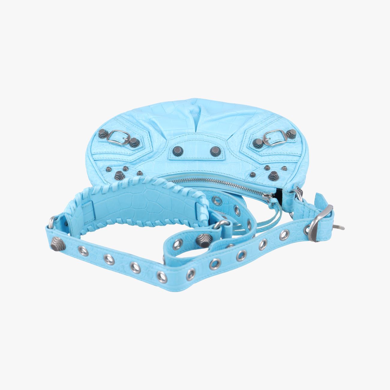 Le Cagole Blue lambskin 671309.4809.P.640167ルカゴール ブルー ラムスキン 671309.4809.P.640167