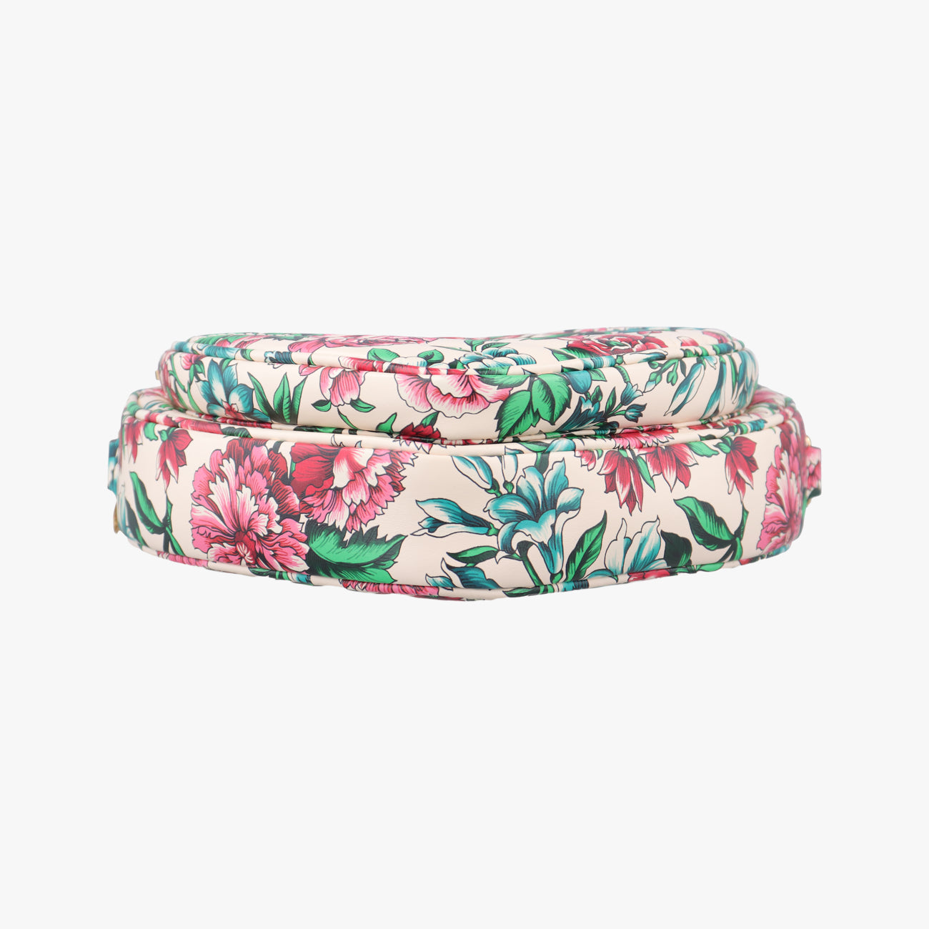 GG Marmont Flower Print Heart Multicolour Leather E040806078GGマーモント フラワー プリント ハート マルチカラー レザー 740355 E040806078