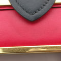 Cahier Red×black Leather 25 7カイエ レッド×ブラック レザー 1BD045 25 7