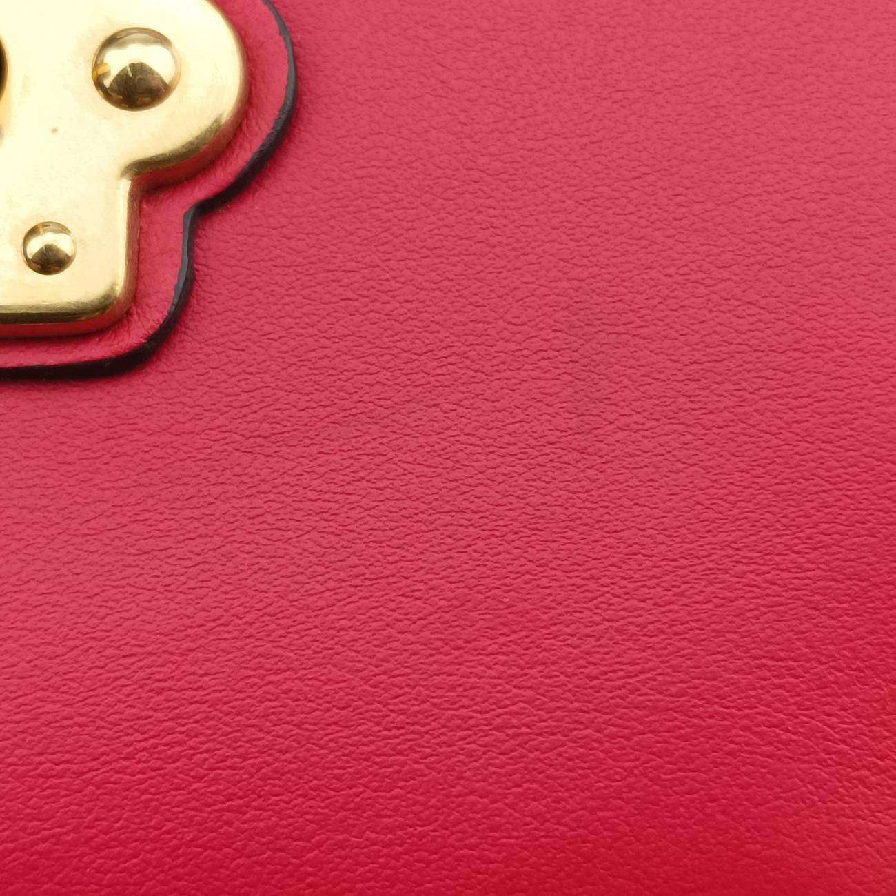 Cahier Red×black Leather 25 7カイエ レッド×ブラック レザー 1BD045 25 7