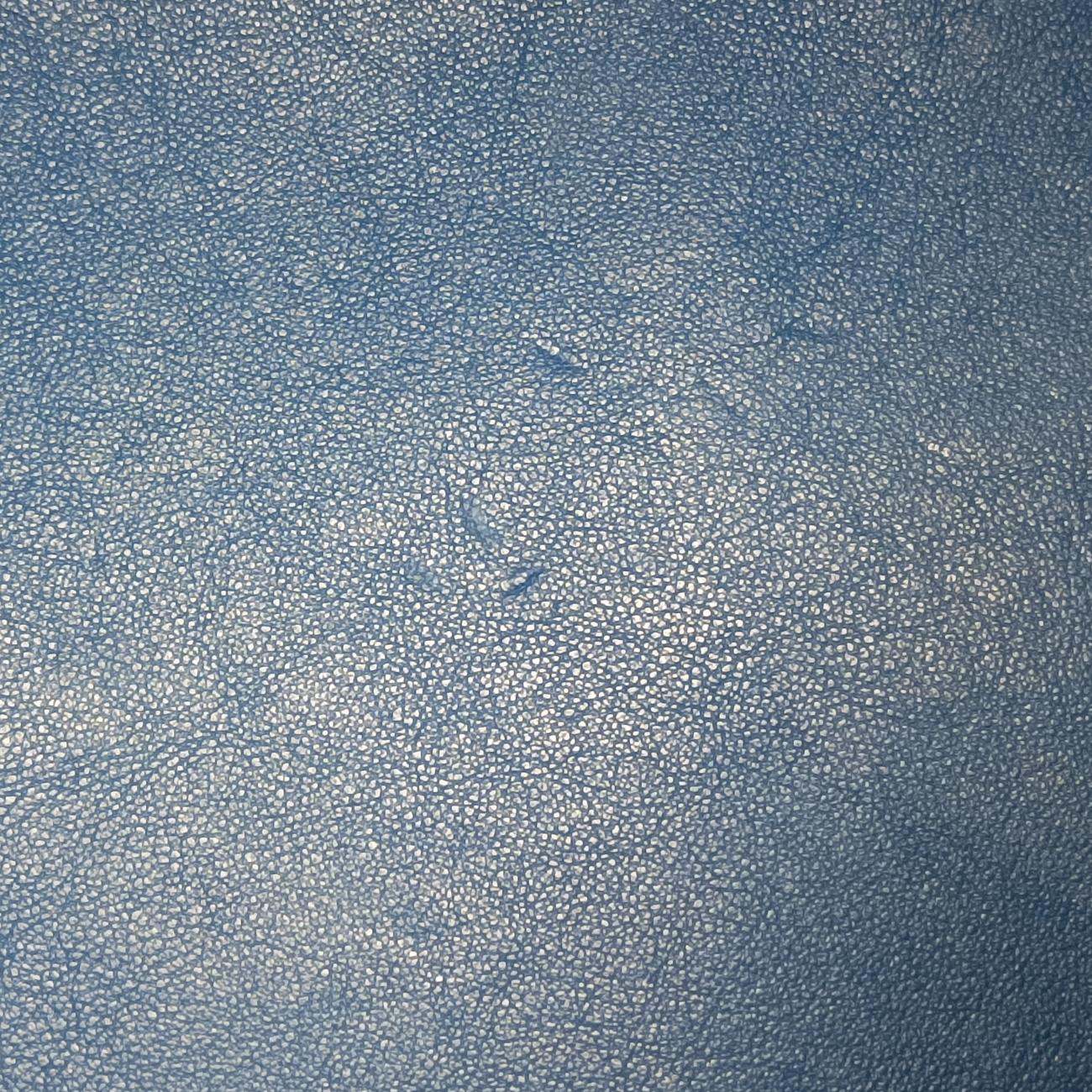 Luggage Small Square Phantom Blue suede W-CU-0172ラゲージスモールスクエアファントム ブルー スエード W-CU-0172