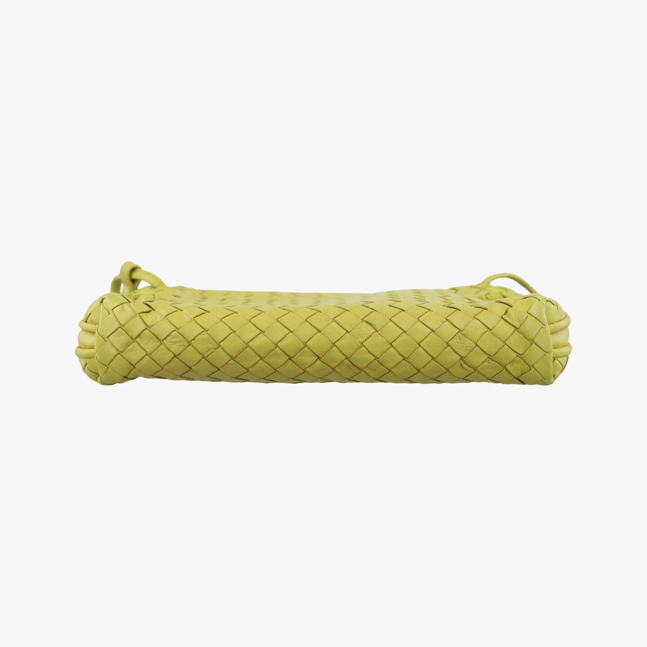NODINI Intrecciato Yellow lambskin B03159015Tノディーニ イントレチャート イエロー ラムスキン B03159015T