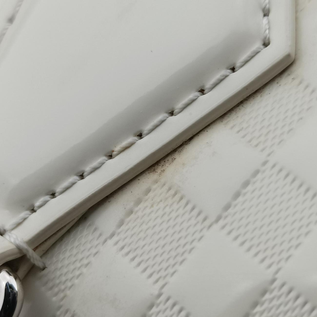 Speedy Cube MM CREME Damier Facets M48904 FL5102スピーディ キューブMM クレーム ダミエ ファセット M48904 FL5102