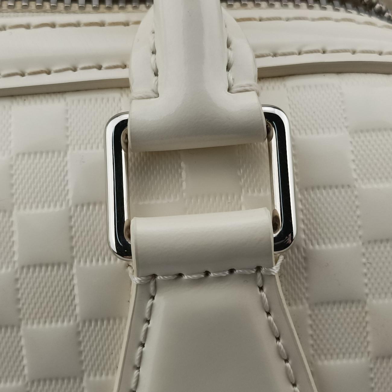 Speedy Cube MM CREME Damier Facets M48904 FL5102スピーディ キューブMM クレーム ダミエ ファセット M48904 FL5102