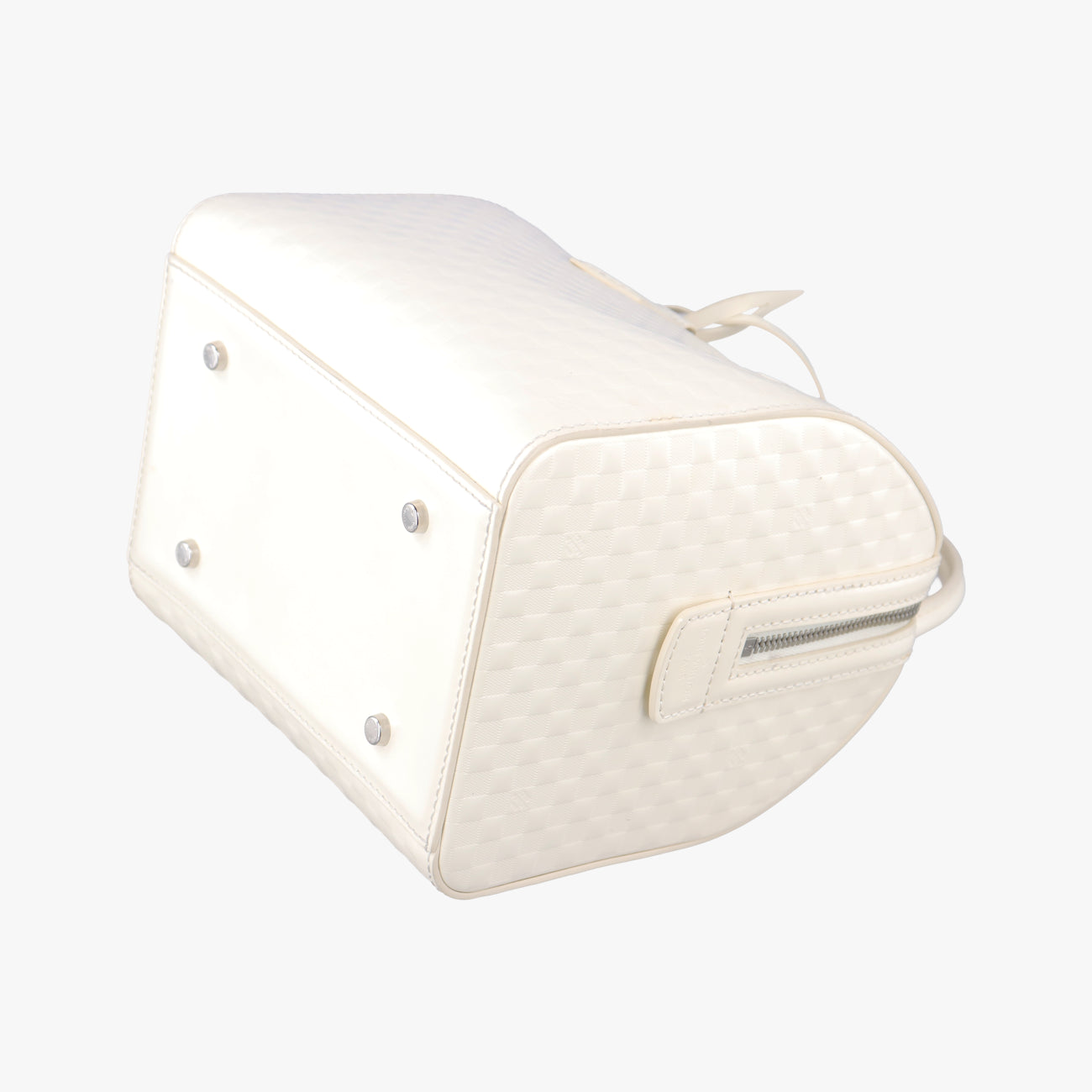 Speedy Cube MM CREME Damier Facets M48904 FL5102スピーディ キューブMM クレーム ダミエ ファセット M48904 FL5102