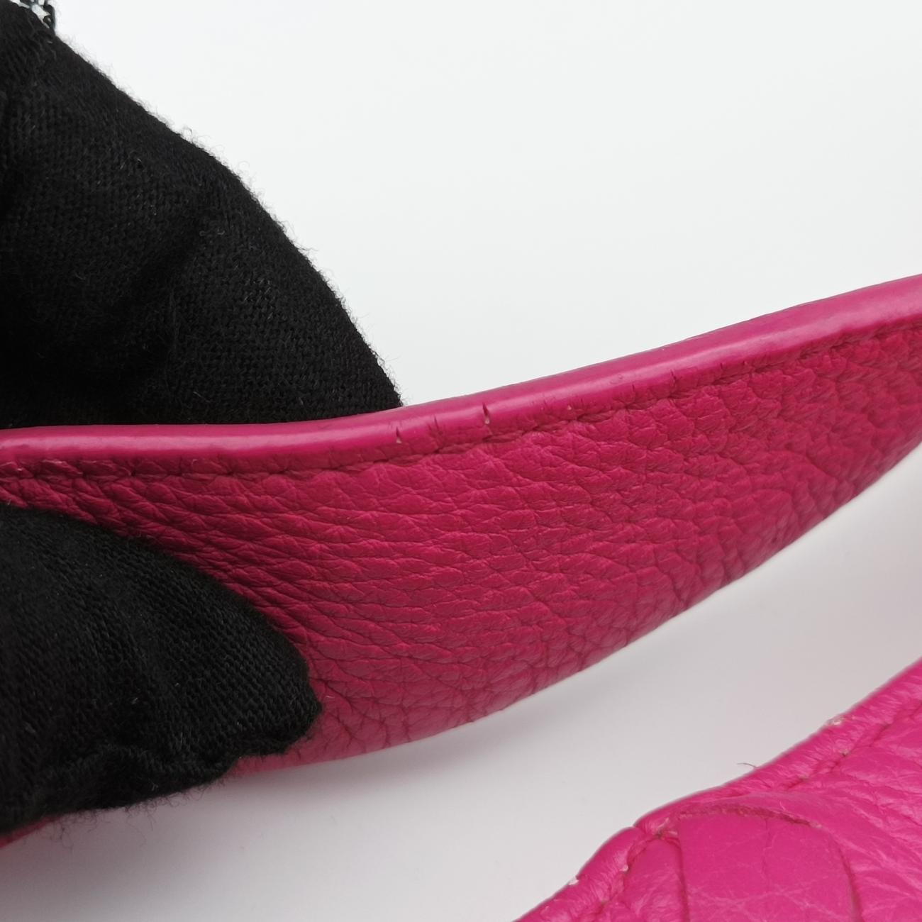 Intrecciato Rose Leather B00364695Iイントレチャート ローズ レッド レザー B00364695I