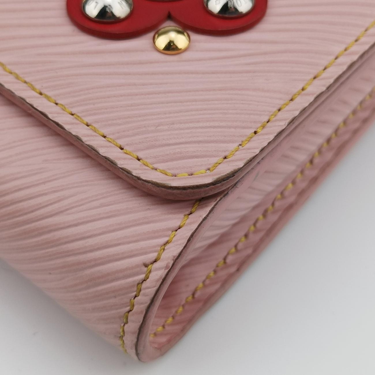 Portefeuille Twist Rose Ballerine Epi SP4146ポルトフォイユツイスト ローズバレリーヌ エピ M62462 SP4146
