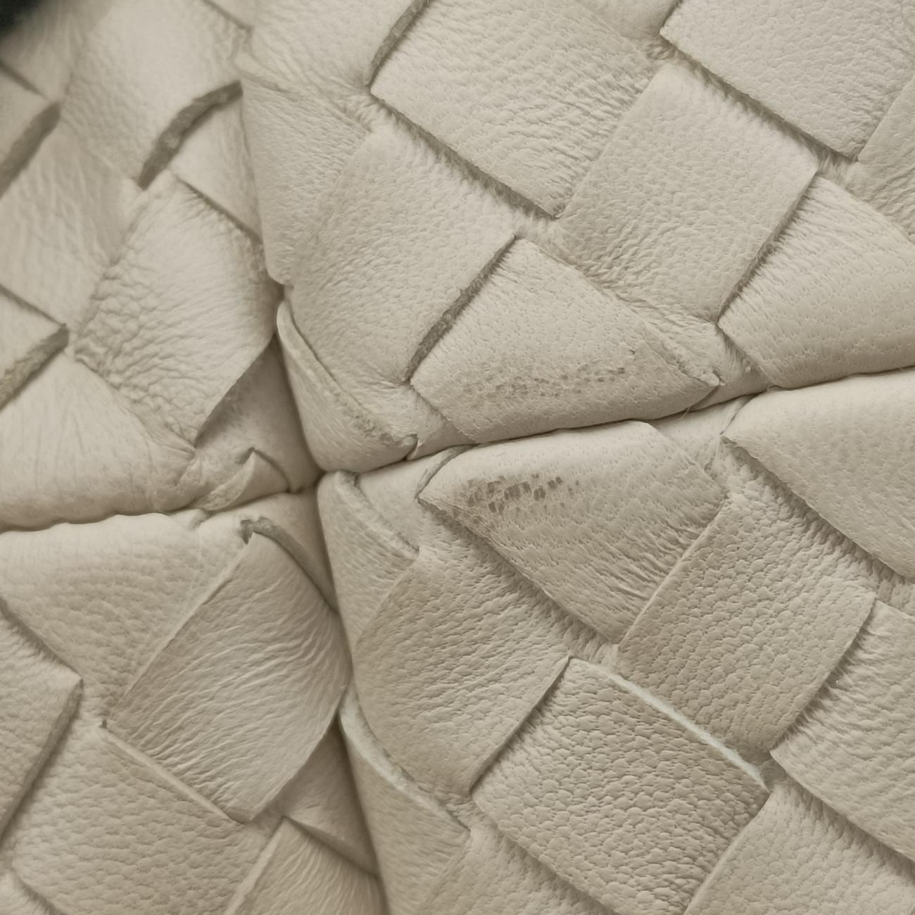 Python Mini Chester Intrecciato Ivory lambskin B07289012Cパイソン ミニチェスタ  イントレチャート アイボリー ラムスキン B07289012C