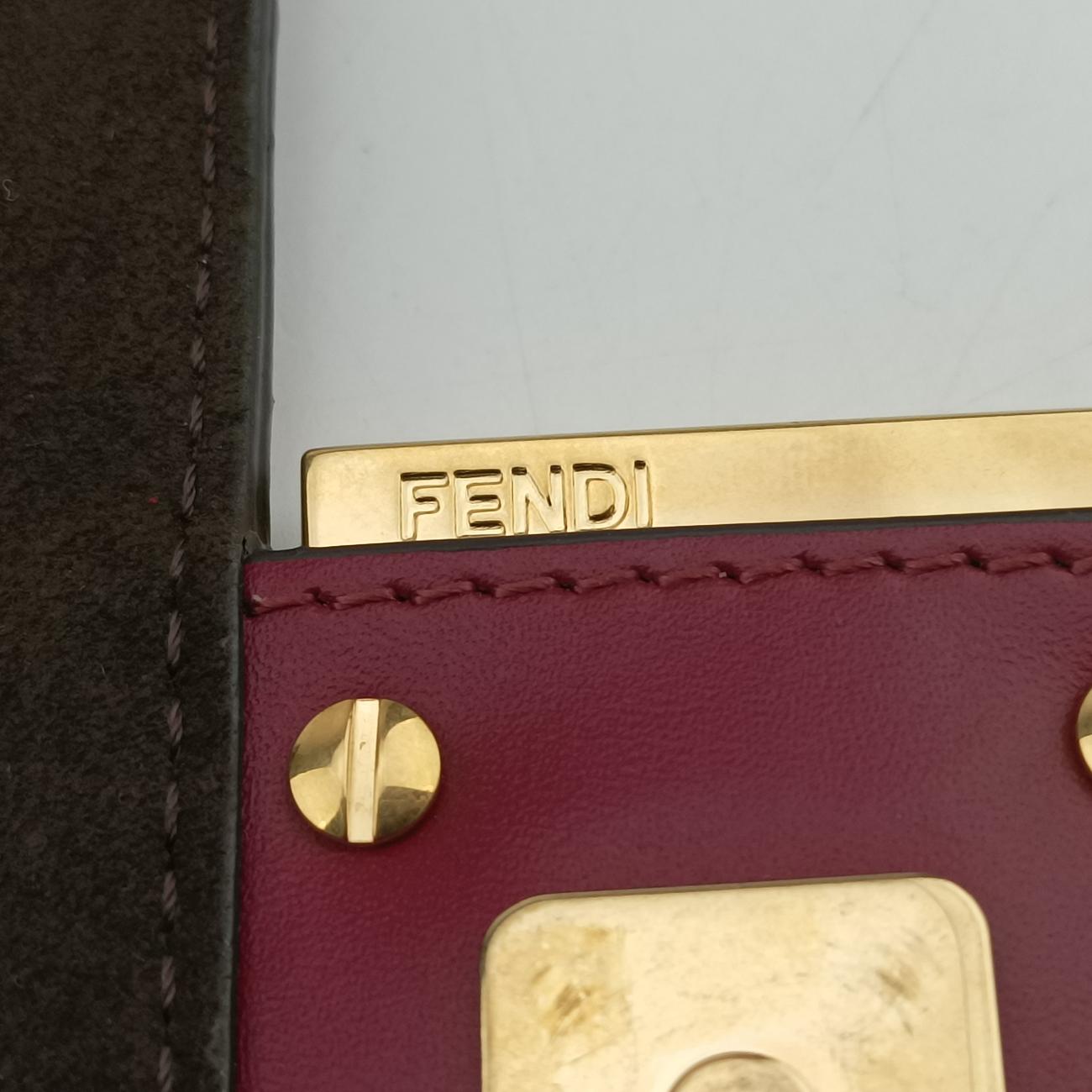Baguette Mini Burgundy Leather 8BS039-AAIW-209-0189バゲット ミニ ワインレッド レザー 8BS039 8BS039-AAIW-209-0189