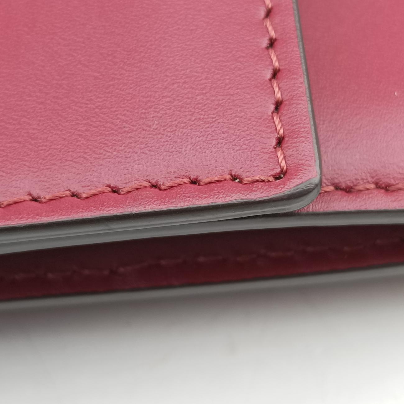 Baguette Mini Burgundy Leather 8BS039-AAIW-209-0189バゲット ミニ ワインレッド レザー 8BS039 8BS039-AAIW-209-0189