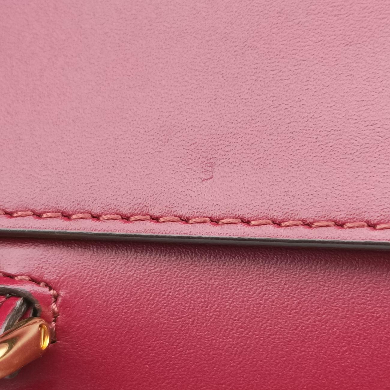 Baguette Mini Burgundy Leather 8BS039-AAIW-209-0189バゲット ミニ ワインレッド レザー 8BS039 8BS039-AAIW-209-0189