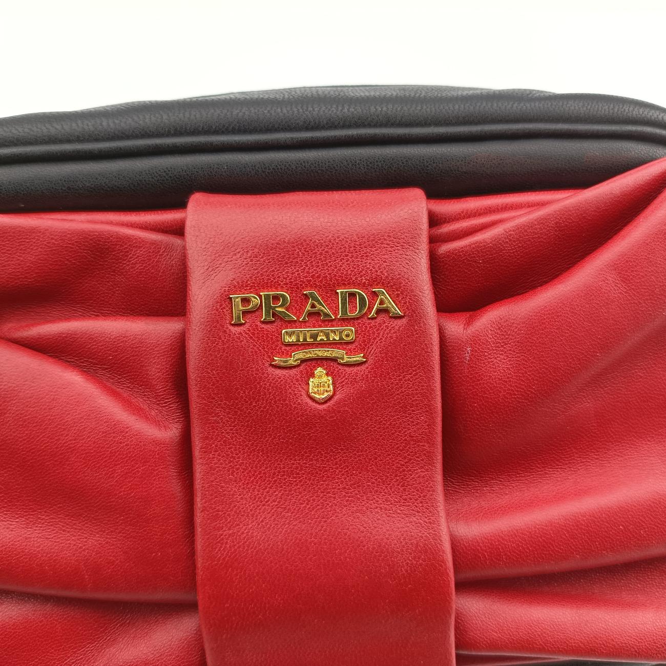 ribbon Black×Red Nappa leather 103リボン ブラック×レッド ナッパレザー BP0166 103