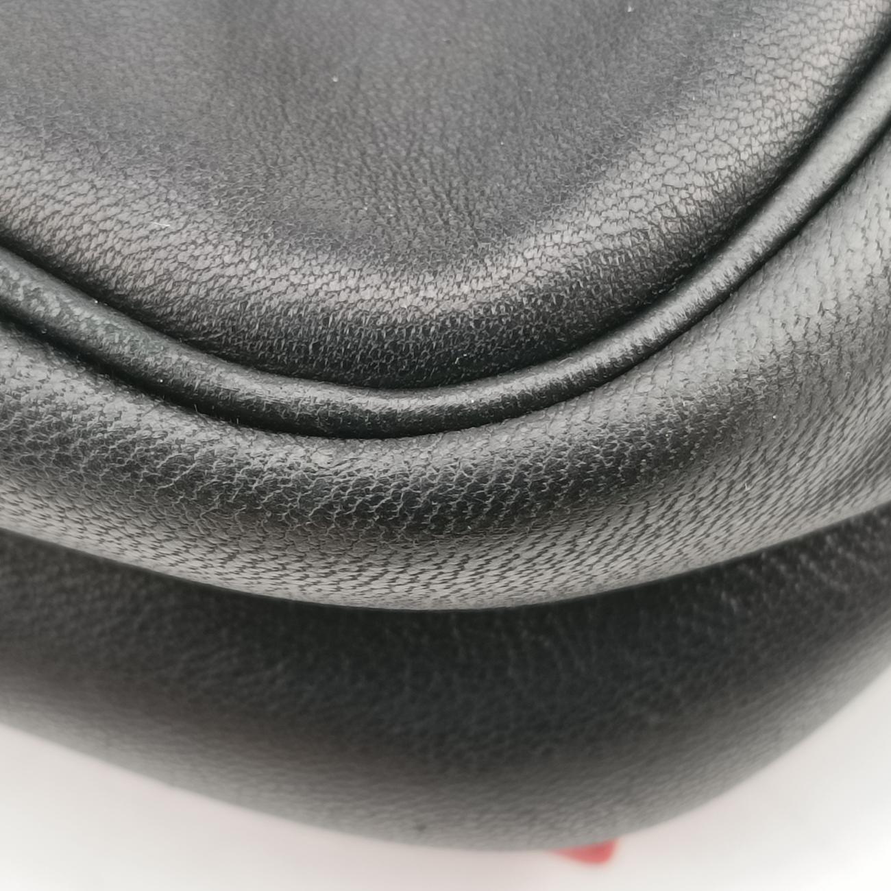ribbon Black×Red Nappa leather 103リボン ブラック×レッド ナッパレザー BP0166 103