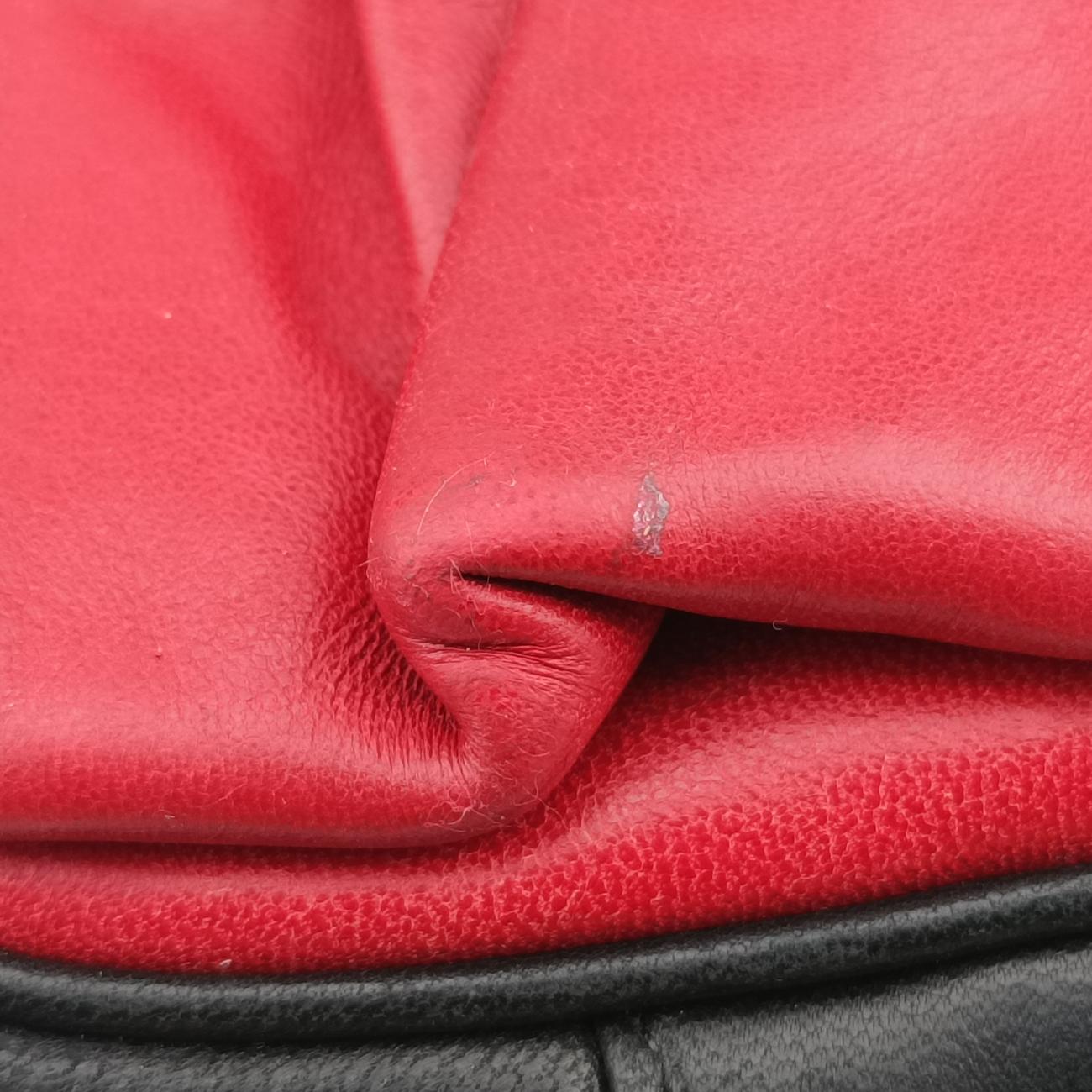 ribbon Black×Red Nappa leather 103リボン ブラック×レッド ナッパレザー BP0166 103