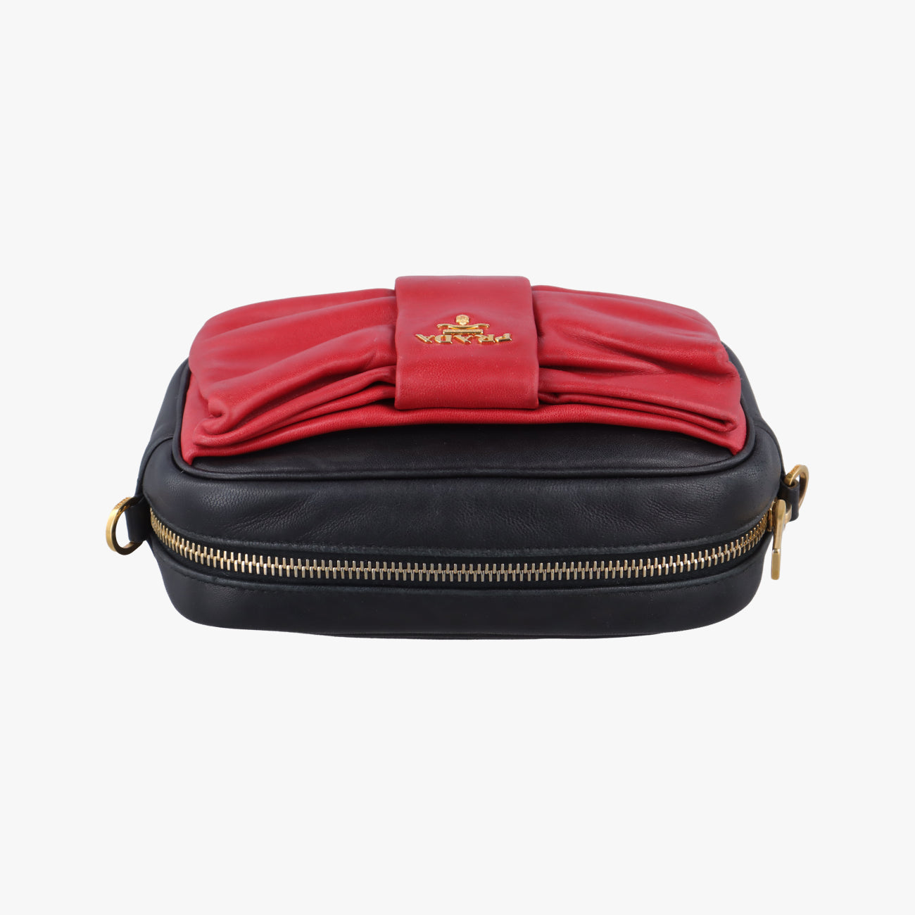 ribbon Black×Red Nappa leather 103リボン ブラック×レッド ナッパレザー BP0166 103