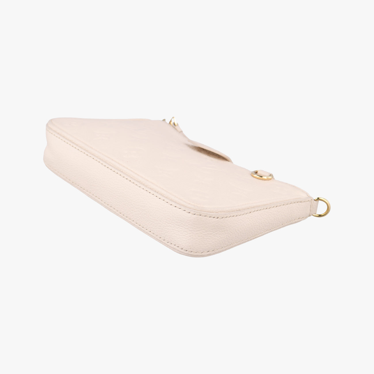 Easy PouchCrème WhiteEmbossed MonogramM81066ICチップイージーポーチクレームホワイト モノグラム アンプラントM81066ICチップ