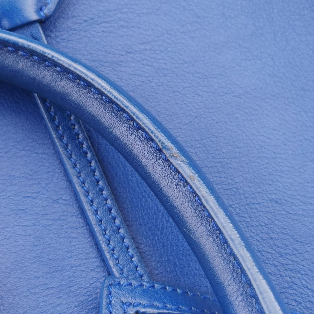 baby Cabas Blue Leather 357395 GNR357395.0614ベイビーカバス ブルー レザー 357395 GNR357395.0614