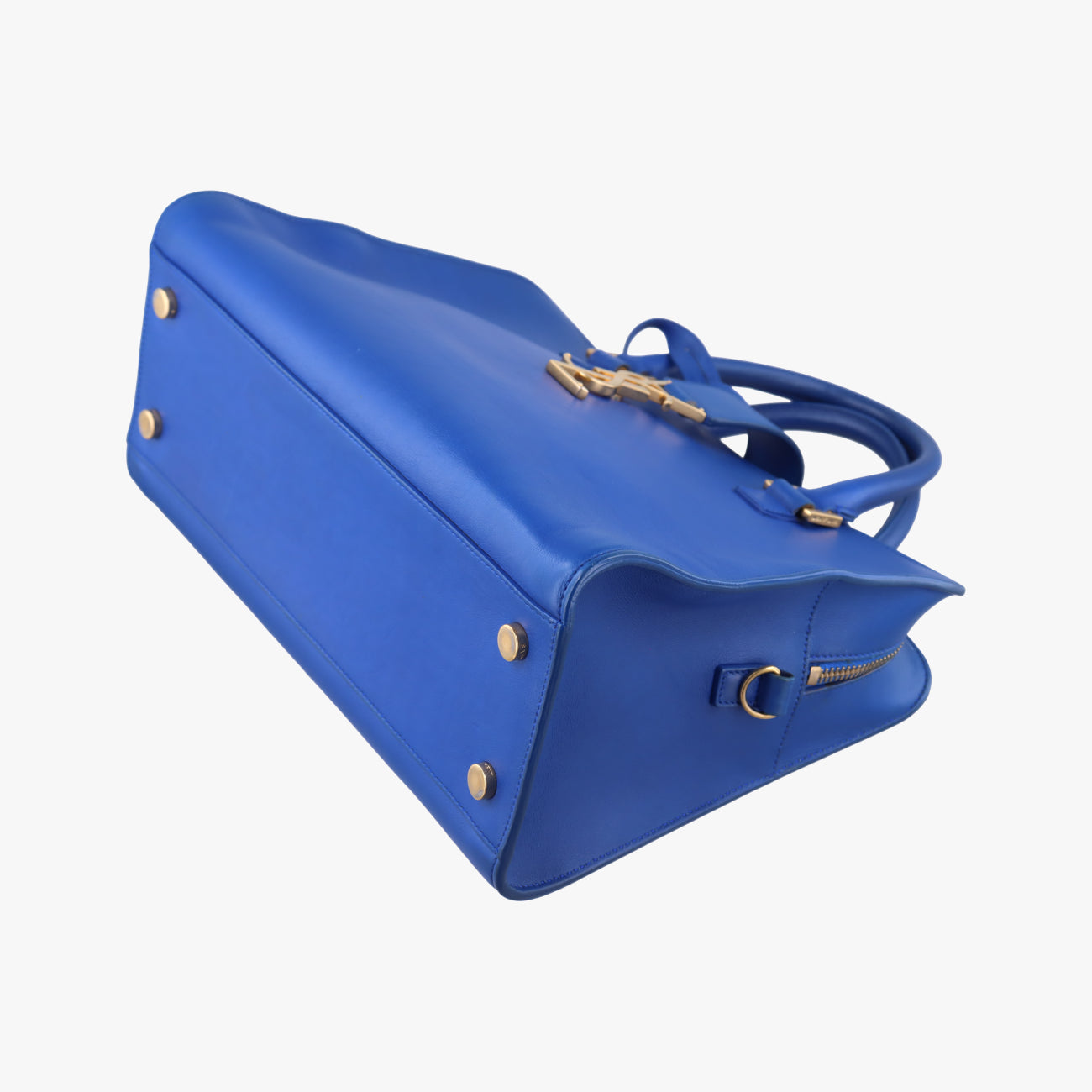 baby Cabas Blue Leather 357395 GNR357395.0614ベイビーカバス ブルー レザー 357395 GNR357395.0614