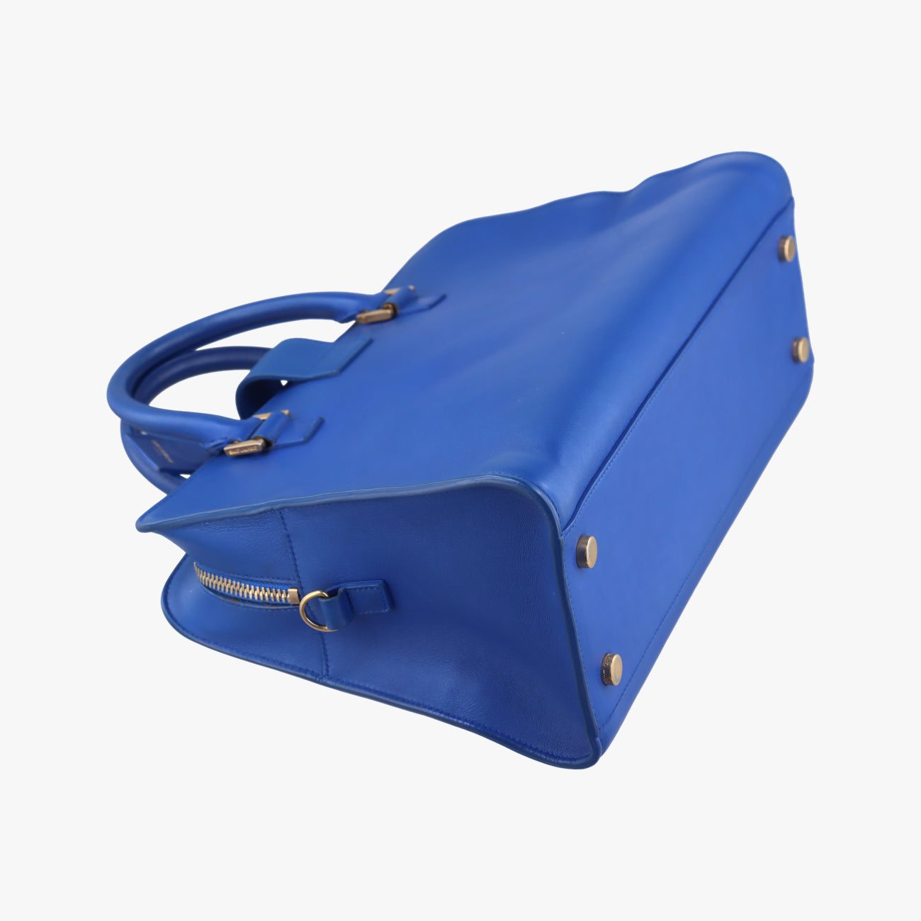 baby Cabas Blue Leather 357395 GNR357395.0614ベイビーカバス ブルー レザー 357395 GNR357395.0614