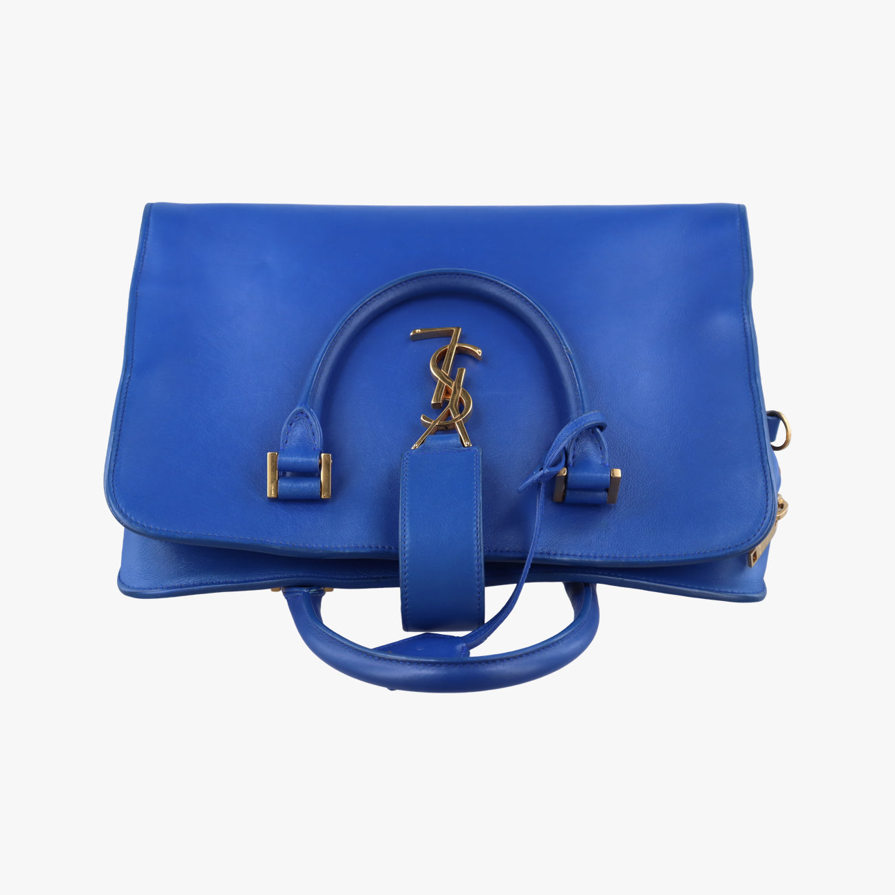 baby Cabas Blue Leather 357395 GNR357395.0614ベイビーカバス ブルー レザー 357395 GNR357395.0614