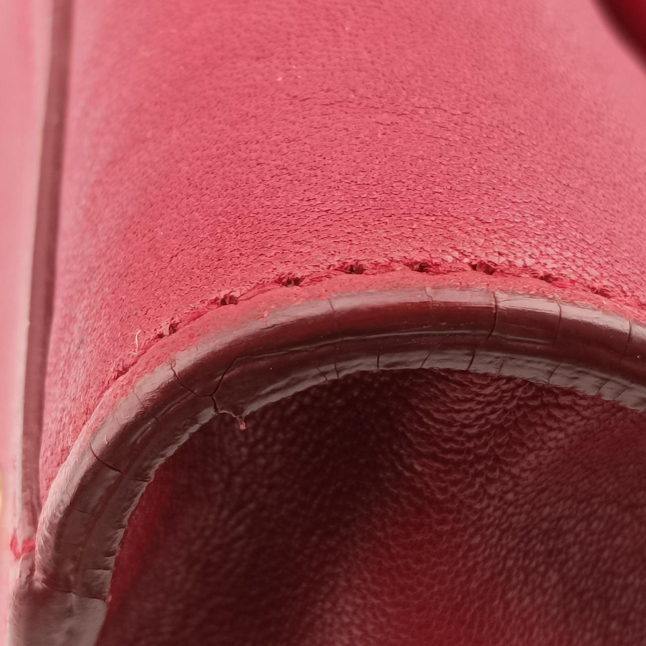 Cabas ChYc Red Leather 279079.001998カバス シック レッド レザー 279079 279079.001998