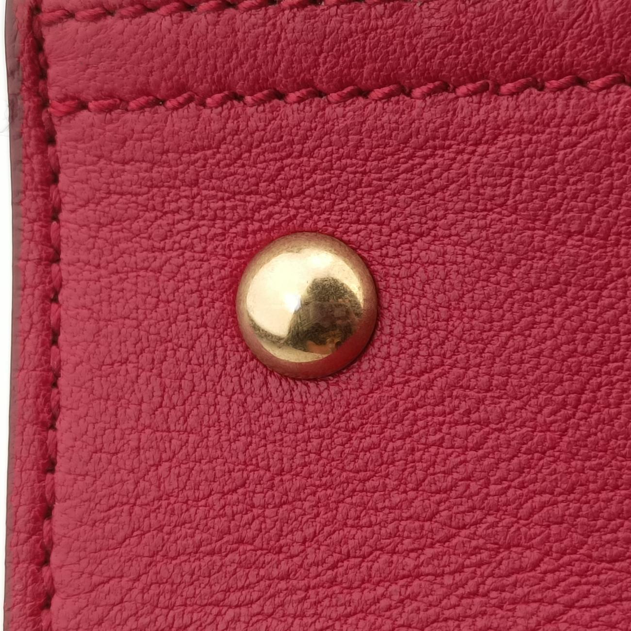 Cabas ChYc Red Leather 279079.001998カバス シック レッド レザー 279079 279079.001998
