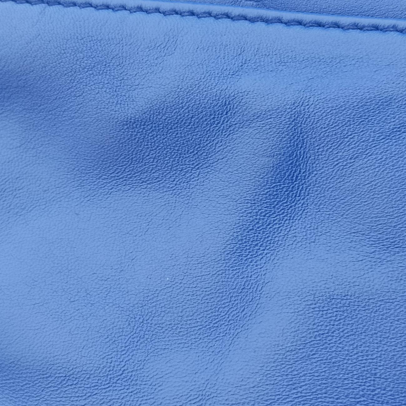 Electric Perforated Motorcycle City Blue lambskin 115748.4385 J.535269エレクトリックペルフォレートモーターサイクルシティ ブルー ラムスキン 115748.4385 J.535269