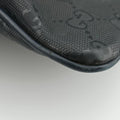 GG Imprime messenger Navy PVC coated canvas Lot number unknownインプリメ メッセンジャー ネイビー PVCコーティングキャンバス 201446 製番不明