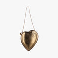 Love box heart Golden Leather 466212 BCI466212.0918ラブボックス ハート型 ゴールド レザー 466212 BCI466212.0918