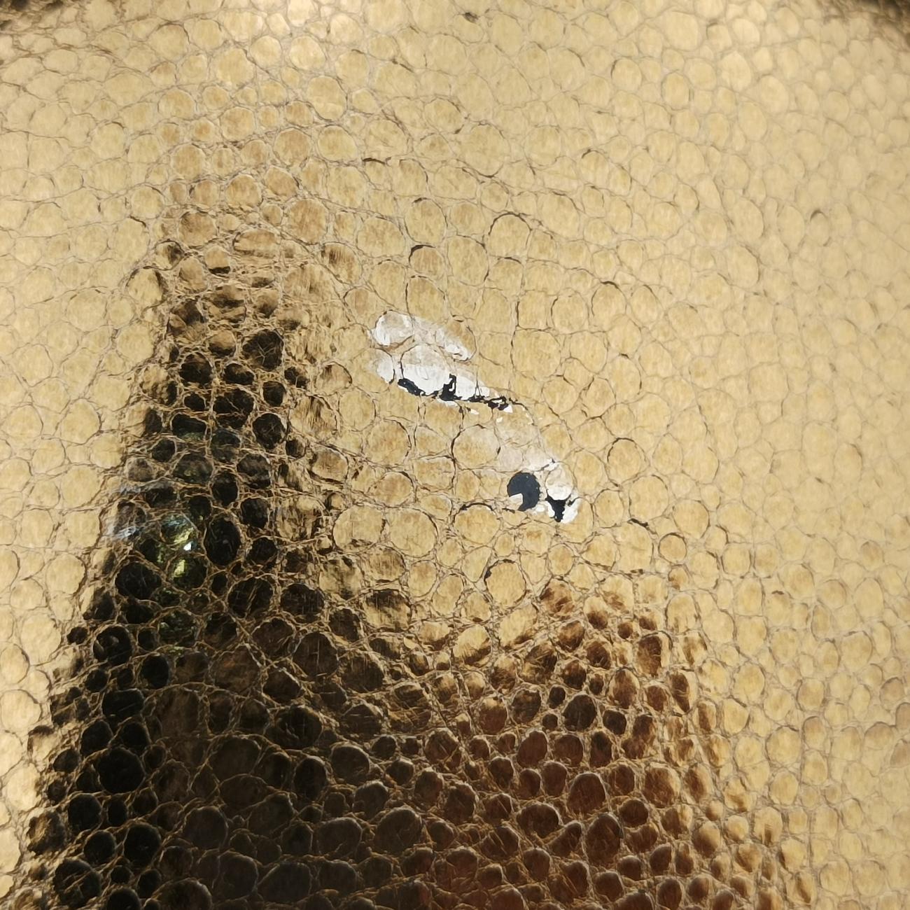 Love box heart Golden Leather 466212 BCI466212.0918ラブボックス ハート型 ゴールド レザー 466212 BCI466212.0918