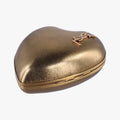 Love box heart Golden Leather 466212 BCI466212.0918ラブボックス ハート型 ゴールド レザー 466212 BCI466212.0918