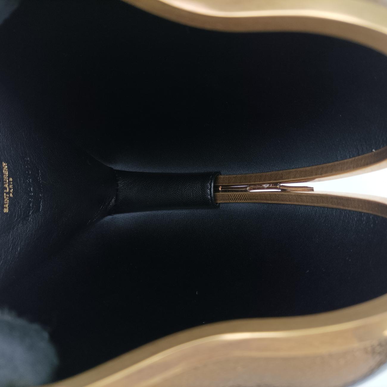 Love box heart Golden Leather 466212 BCI466212.0918ラブボックス ハート型 ゴールド レザー 466212 BCI466212.0918