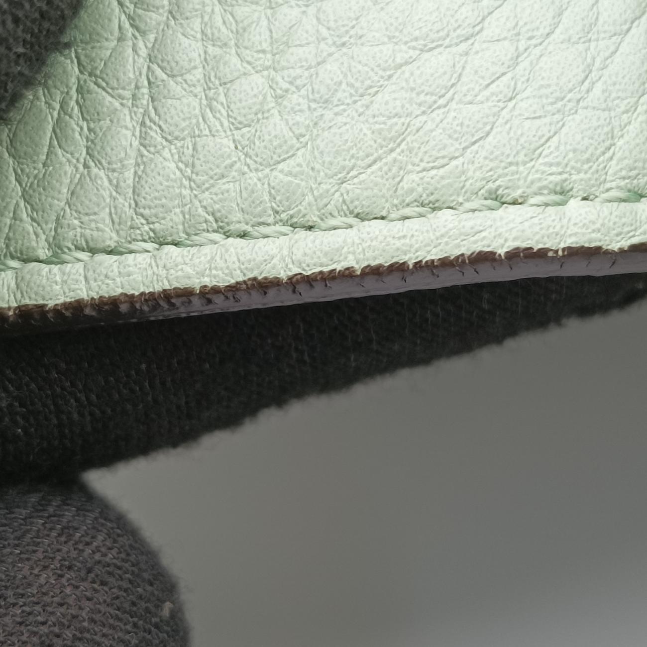 Bamboo fringe tassel Green Leather G017348622バンブー グリーン レザー 370833 G017348622
