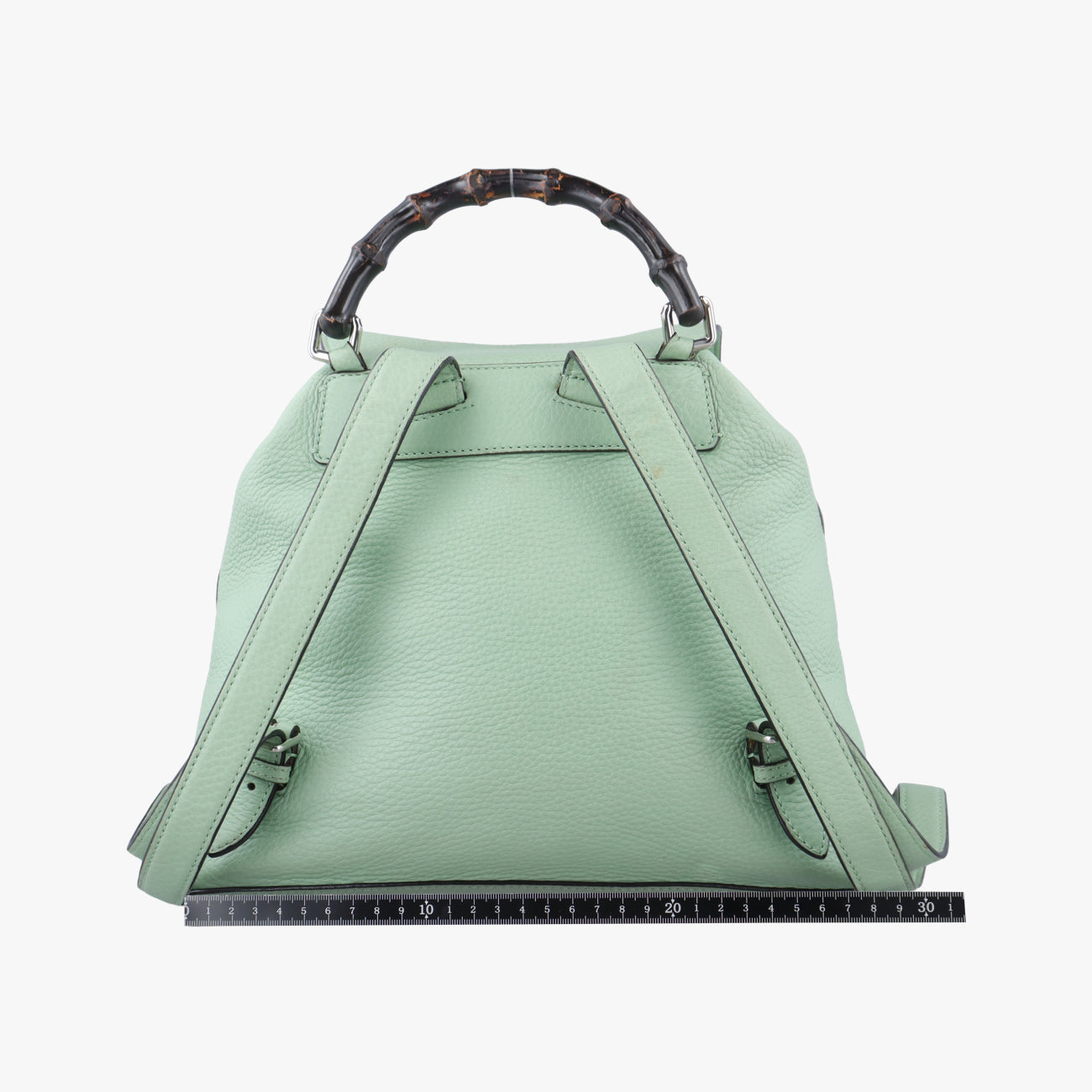 Bamboo fringe tassel Green Leather G017348622バンブー グリーン レザー 370833 G017348622