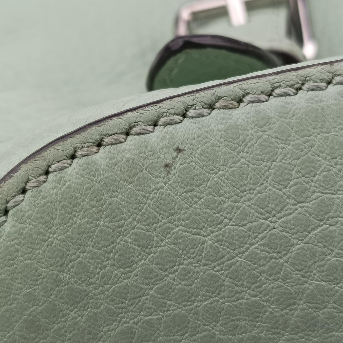 Bamboo fringe tassel Green Leather G017348622バンブー グリーン レザー 370833 G017348622