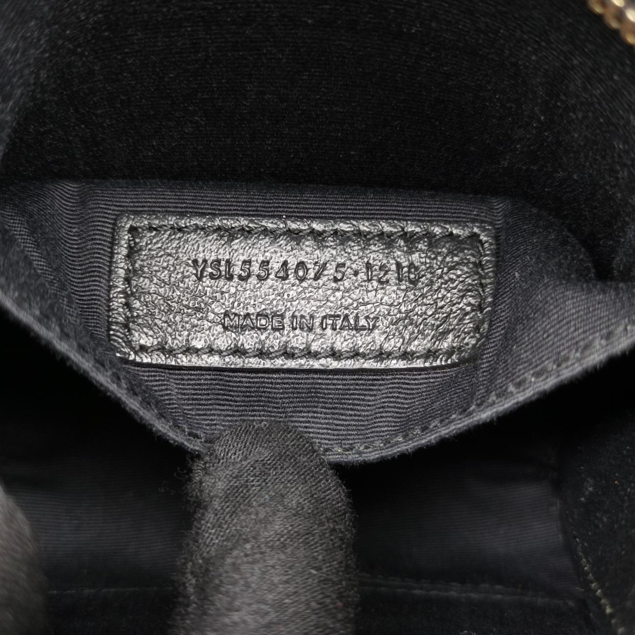 Monogram Black lambskin YSL554075.1216モノグラム ブラック ラムスキン 554075 YSL554075.1216