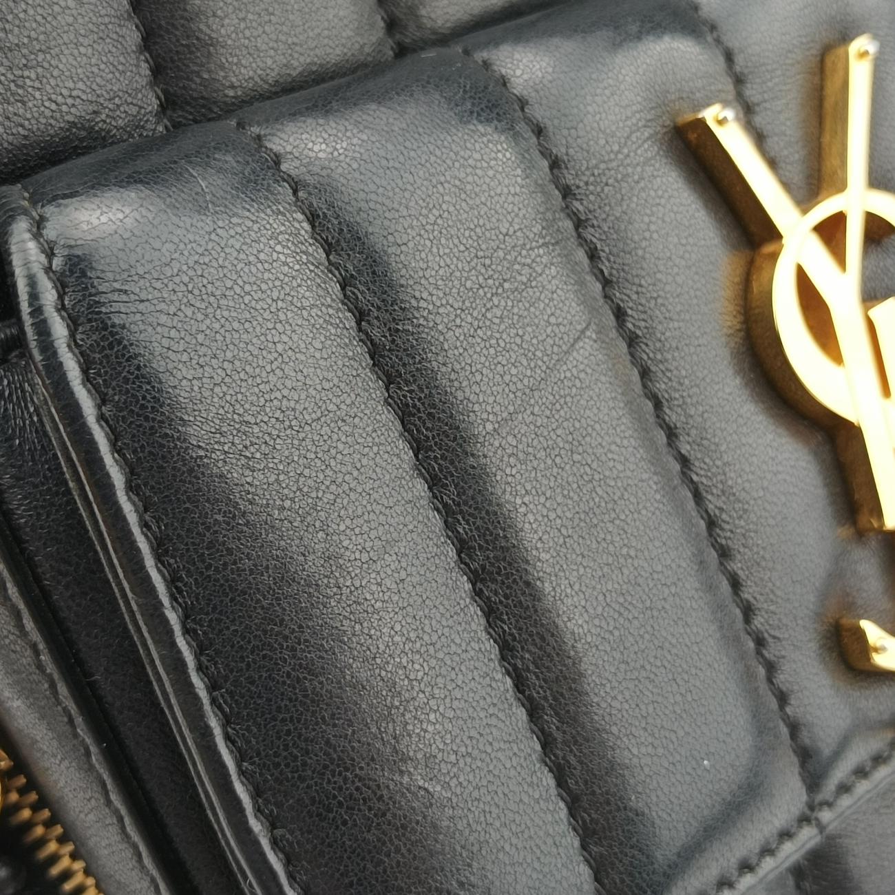 Monogram Black lambskin YSL554075.1216モノグラム ブラック ラムスキン 554075 YSL554075.1216