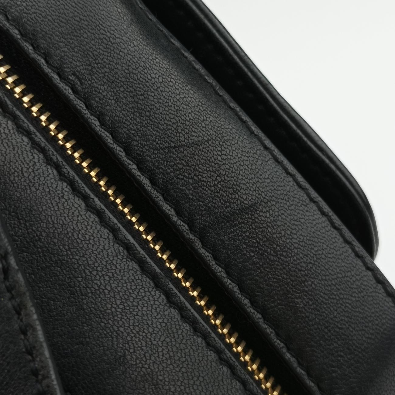Monogram Black lambskin YSL554075.1216モノグラム ブラック ラムスキン 554075 YSL554075.1216
