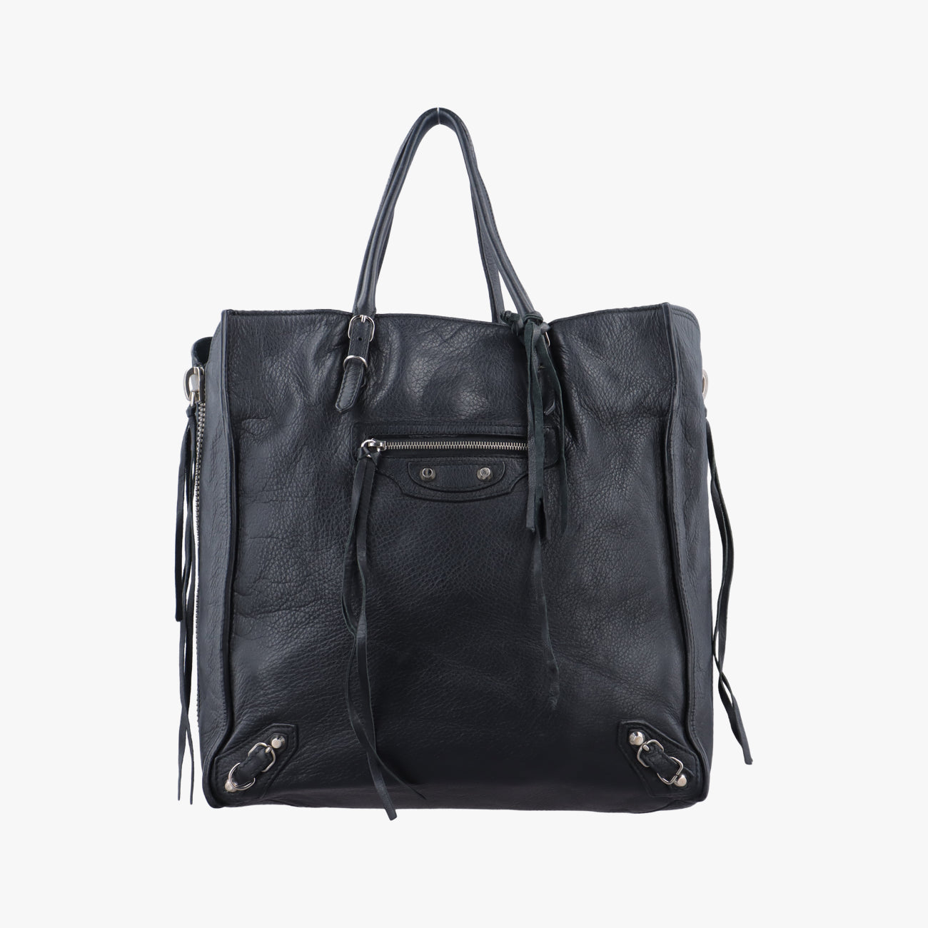 Paper A5 Tote Bag Black Lambskin 357330.1000.E.525040ペーパー A5 トートバッグ ブラック ラムスキン 357330.1000.E.525040