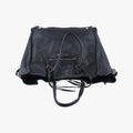 Paper A5 Tote Bag Black Lambskin 357330.1000.E.525040ペーパー A5 トートバッグ ブラック ラムスキン 357330.1000.E.525040