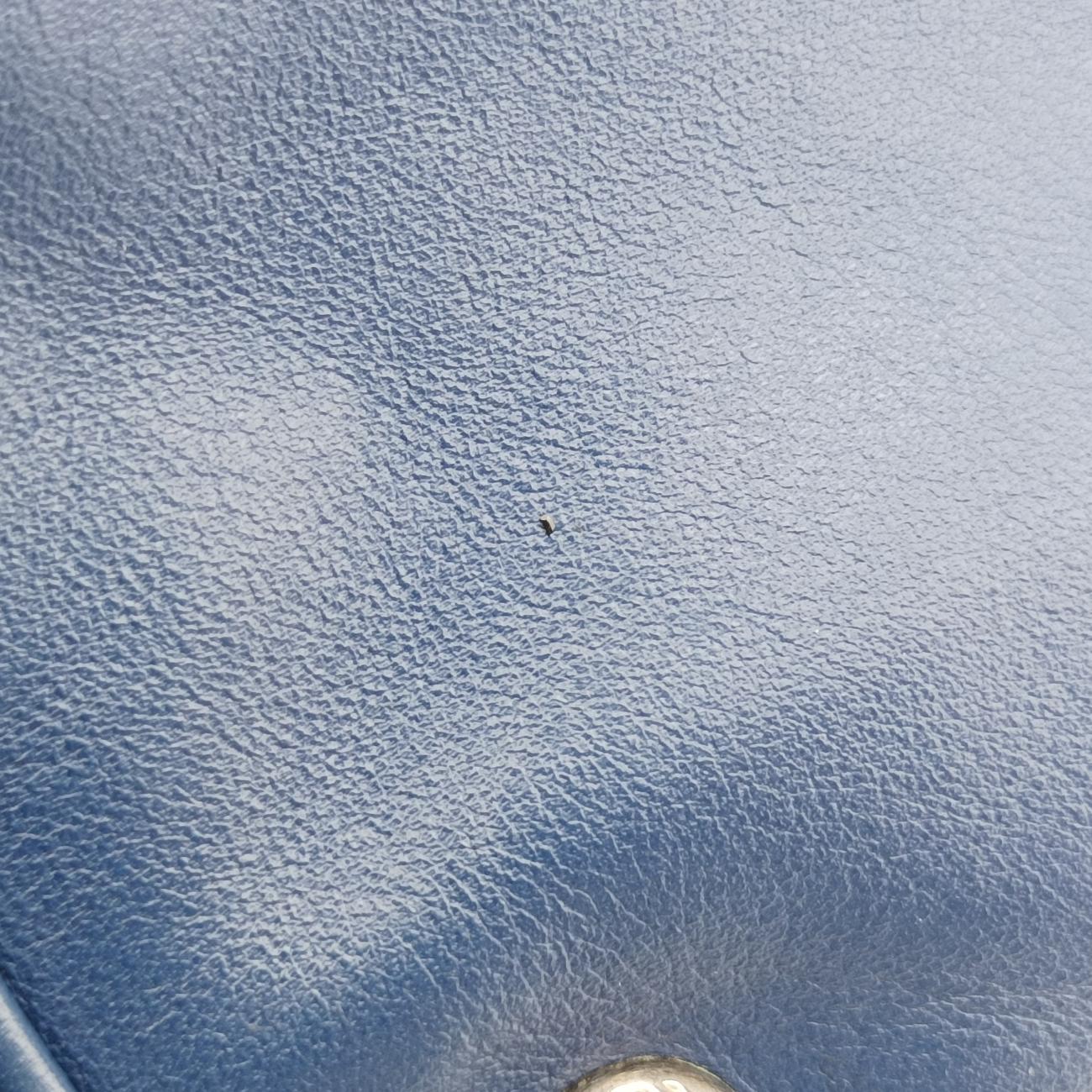 Tassel Drawstring Bucket Blue leather BR5069 7/Gタッセル ドローストリング バケツ ブルー レザー BR5069 7/G