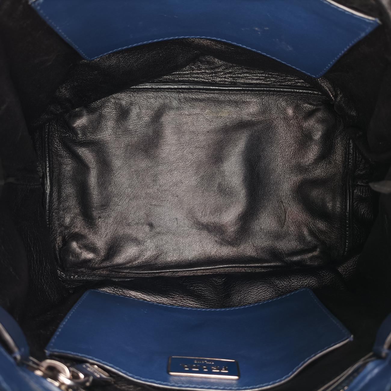 Tassel Drawstring Bucket Blue leather BR5069 7/Gタッセル ドローストリング バケツ ブルー レザー BR5069 7/G