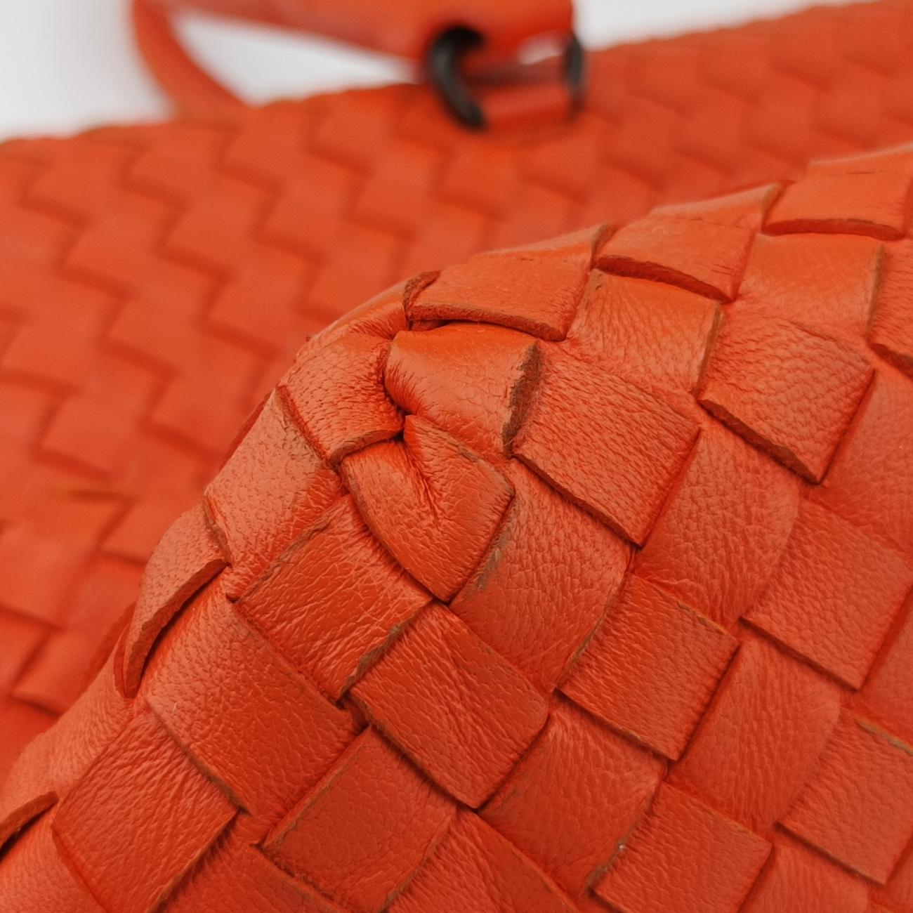 Intrecciato Orange lambskin B02853628Nイントレチャート オレンジ ラムスキン B02853628N
